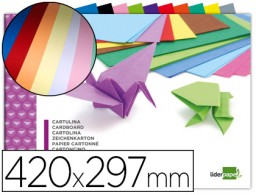 TM09 Bloc 10h. trabajos manuales cartulina 297x420mm. colores surtidos