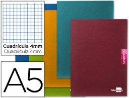 LB17 Libreta Liderpapel Scriptus A5+ 48h 90g/m² c/4mm. colores surtidos