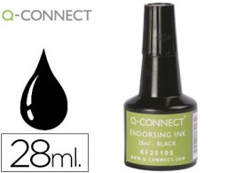 KF25105 Frasco tinta tampón Q-Connect negro 28 ml.