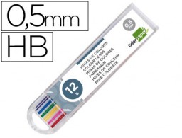 ML06 12 minas Liderpapel 0,5mm. colores surtidos
