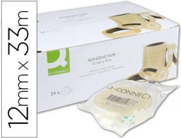 KF15086 Cinta adhesiva Q-Connect 33m.x12 mm. Encelofanada