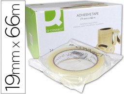 KF15087 Cinta adhesiva Q-Connect 66m.x19 mm. Encelofanada