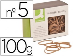 KF14693 100g. gomillas elásticas Q-Connect 50x2mm.