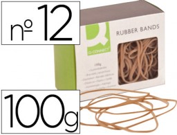 KF15047 100g. gomillas elásticas Q-Connect 120x2mm.