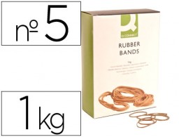 KF14682 1Kg. gomillas elásticas Q-Connect 50x2mm.