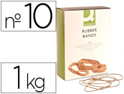 KF14687 1Kg. gomillas elásticas Q-Connect 100x2mm.