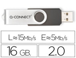 KF41513 Memoria Flash Q-Connect USB 2.0 16 GB