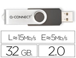 KF76970 Memoria Flash Q-Connect USB 2.0 32 GB