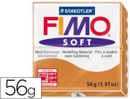 57g. pasta Staedtler Fimo Soft color cognac