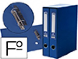 MD48 Modulo Liderpapel 2 archivadores de palanca Folio 75mm. azul