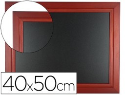 PZ10 Pizarra negra mural Liderpapel 40x50cm.