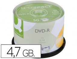 KF15419 50 DVD-R Q-Connect 4.7GB 16x 120 minutos