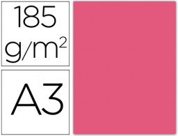 50h. cartulina Guarro A3 185g/m² fucsia fluorescente