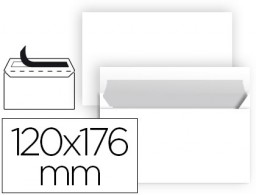 SB88 25 sobres Liderpapel 120x176mm. offset blanco 70g/m²