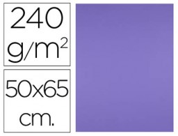 CX52 Cartulina Liderpapel 50x65cm. 240 g/m² violeta