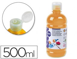 TP05 Témpera líquida Liderpapel escolar 500ml. naranja