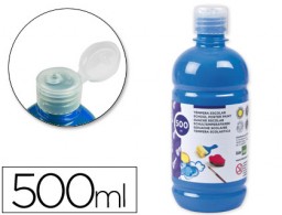 TP14 Témpera líquida Liderpapel escolar 500ml. azul