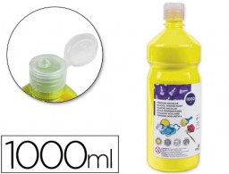 TP24 Témpera líquida Liderpapel escolar 1000ml. amarillo