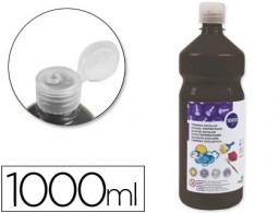 TP39 Témpera líquida Liderpapel escolar 1000ml. negro