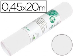 RO09 Papel adhesivo Liderpapel blanco 0,45 x 20 m.