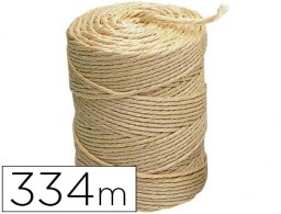CU03 Cuerda sisal 3 cabos Liderpapel rollo 2Kg. 334m.