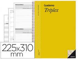 Bloc Tríplex Additio 22,5x31cm.