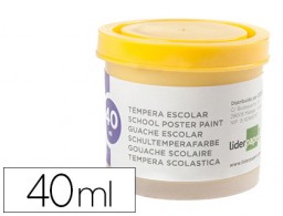 TP56 40ml. témpera escolar Liderpapel amarilla