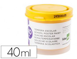 TP58 40ml. témpera escolar Liderpapel amarillo oro