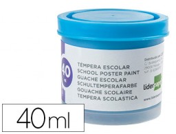 TP59 40ml. témpera escolar Liderpapel azul