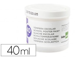 TP61 40ml. témpera escolar Liderpapel blanca
