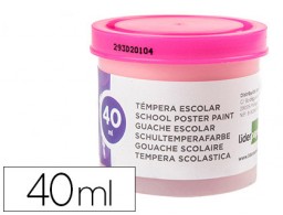 TP67 40ml. témpera escolar Liderpapel rosa