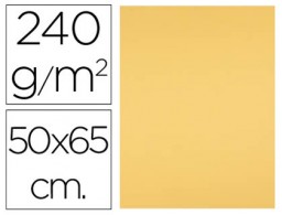 CX93 25h. cartulina Liderpapel 50x65cm. 240g/m² oro