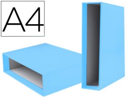 CZ30 Caja archivador de palanca Liderpapel A4 celeste