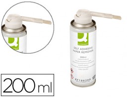 KF18620 Spray limpiador de pegamento Q-Cconnect para etiqueta adhesiva 200ml