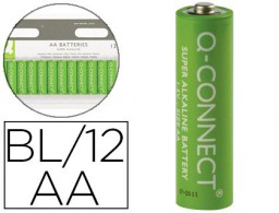 KF00644 12 pilas alcalinas Q-Connect AA LR6