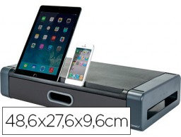 KF18641 Soporte para monitor Q-Connect Deluxe con cajón