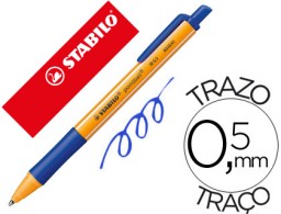 Bolígrafo Stabilo Pointball tinta azul