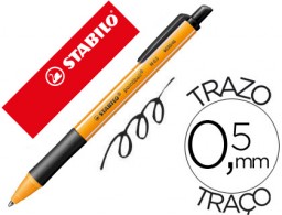 Bolígrafo Stabilo Pointball tinta negra