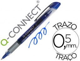 KF50140 Bolígrafo roller Q-Connect tinta azul 0,5 mm.