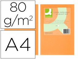 KF16268 500h papel fotocopiadora Q-Connect A4 80g/m² color naranja neón