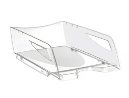 Bandeja sobremesa cep gran capacidad plástico TRANSPARENTE