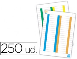 Tiras de papel Elba para visores de carpetas colgantes