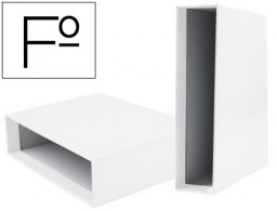 CZ21 Caja archivador de palanca Liderpapel Folio blanco