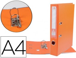 AZ68 Archivador de palanca Liderpapel A4 PVC naranja