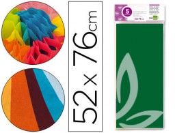 SE29 5h. papel seda Liderpapel 52x76cm. 18g/m² verde oscuro