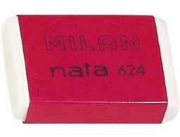 Goma de borrar Milan nata 624