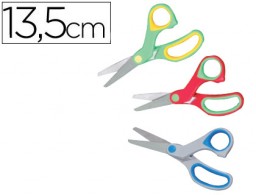 TI06 Tijera escolar Liderpapel suave ergonómica 13,5cm.