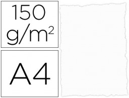 25 hojas papel pergamino A4 troquelado 150g/m² parchemín color blanco