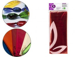 CL12 5h. papel celofán Liderpapel 50x70cm. 22g/m² naranja