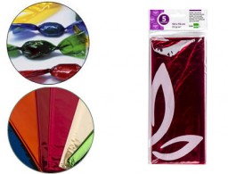 CL19 5h. papel celofán Liderpapel 50x70cm. 22g/m² rosa